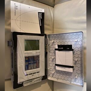 TI-73 Explorer Overhead Graphing Calculator
Texas Instruments with Case